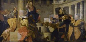 Christ Amongst The Doctors by Paolo Veronese (Caliari)