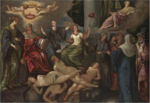An Allegory Of Good Government by Paolo Veronese (Caliari)