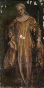 Saint Catherine Of Alexandria by Paolo Veronese (Caliari)