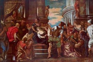 Imitatore Il Giudizio Di Salomone by Paolo Veronese (Caliari)