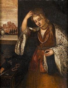 The Magdalene Casting Off Her Jewels