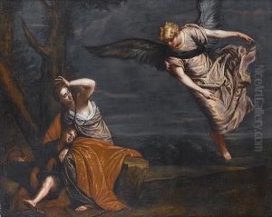The Angel Appearing To Hagar And Ishmael