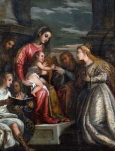 Die Mystische Vermahlung Der
Heiligen Katharina.