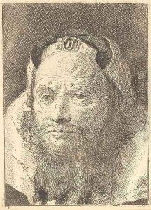 Four plates from Series of Heads, parts I & II