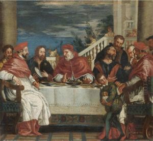 The Feast In The House Of Levi by Paolo Veronese (Caliari)