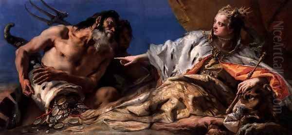 Neptune Offering Gifts to Venice - view 1