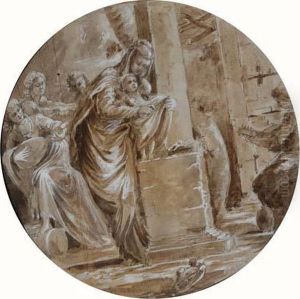 The Presentation In The Temple by Paolo Veronese (Caliari)