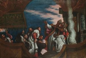 Saint Nicholas Acclaimed Bishop Of Myra by Paolo Veronese (Caliari)