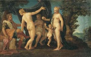 Le Jugement De Paris by Paolo Veronese (Caliari)