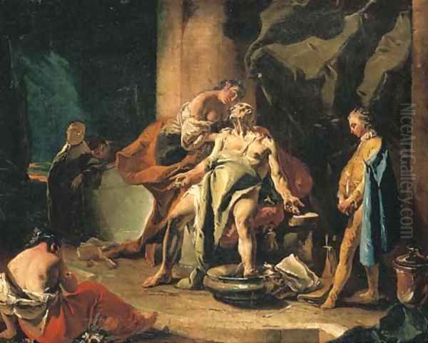 The Death of Seneca - view 1