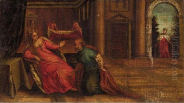 Esther Confronted By Hamon - view 1