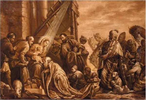 The Adoration Of The Magi - view 1