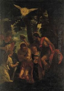 Battesimo Di Cristo by Paolo Veronese (Caliari)