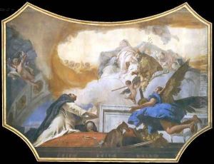 The Virgin Appearing to St Dominic