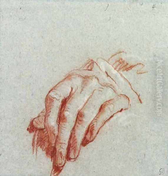 A left hand - view 1