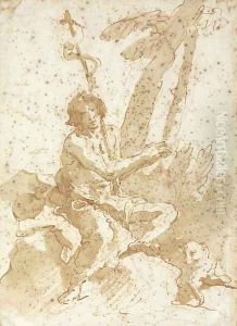 Saint John the Baptist by Giovanni Battista Tiepolo