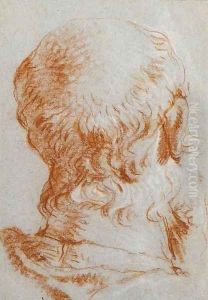 The head of Giulio Contarini, seen from behind, after Alessandro Vittoria