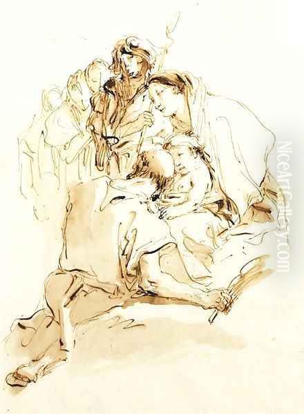 The Holy Family - view 1