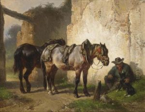 Moment Of Rest by Wouterus Verschuur