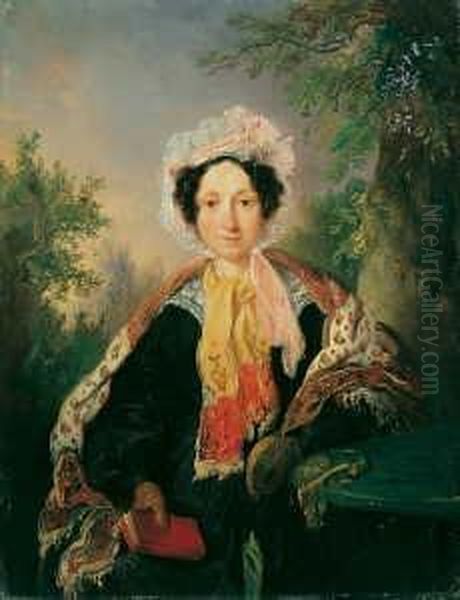 Bildnis Der Mevrouw G. Verschuur, Geb. Pailleret. - view 1