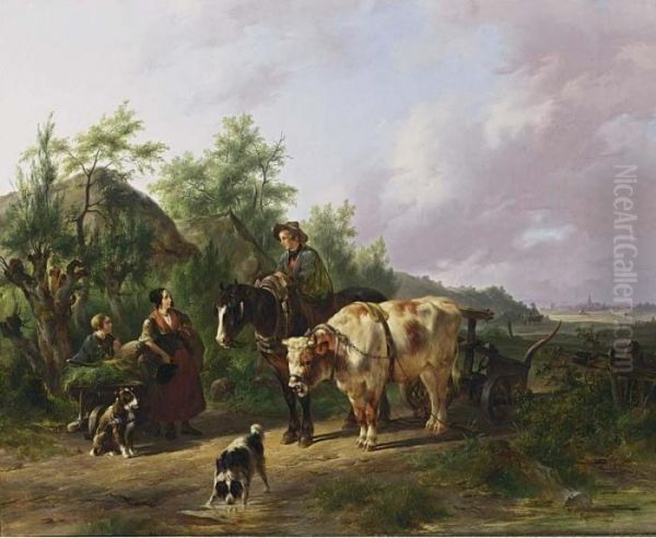 A Meeting Along The Path - view 1