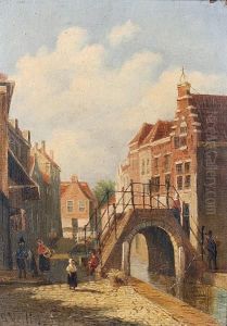 Dutch Canal Scene Dutch Canal Scene