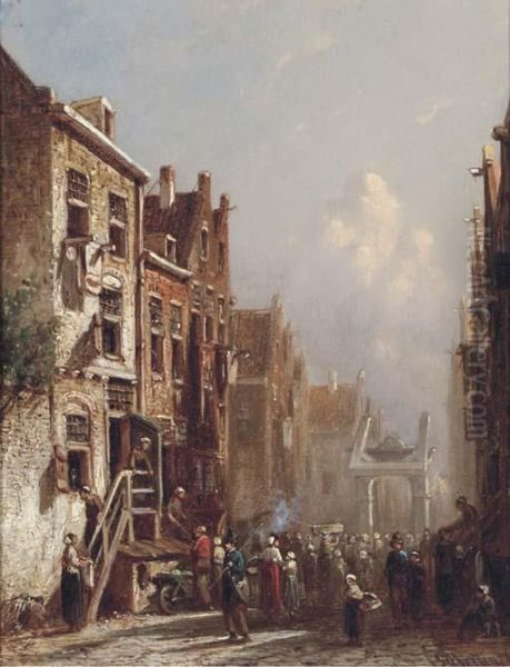 Een Gezigt In De Jodenbuurt: The Jewish Quarter, Amsterdam - view 1