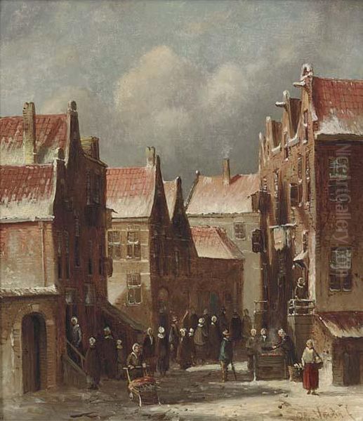 A Dutch Street Scene - view 1