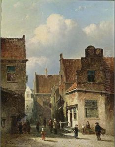 A Sunlit Dutch Town