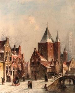 A View In The City Of Haarlem