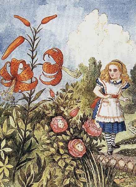 Tiger Lily, from Through the Looking Glass by Lewis Carroll 1832-98 2 - view 1