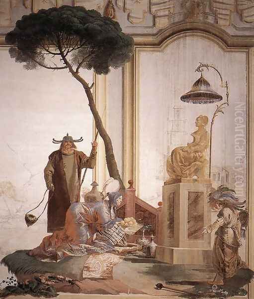 Offering Of Fruits To Moon Goddess 1757 - view 1