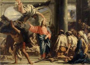 Christ at the Pool of Bethesda, 1780 by Giovanni Domenico Tiepolo