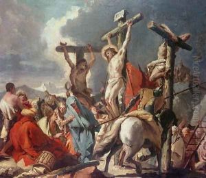 Christ on the Cross by Giovanni Domenico Tiepolo