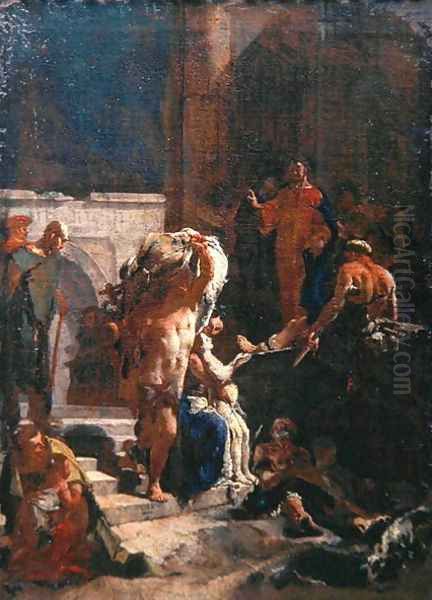 Healing of a Sick Man at the Pool of Bethesda, c.1718-20 - view 1