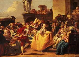 The Minuet or Carnival Scene