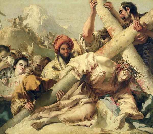 Christs Fall on the way to Calvary, 1772 - view 1