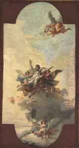 The Apotheosis of a Pope and Martyr, c.1780-85