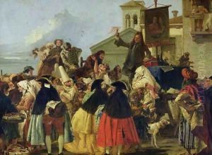 The Tooth Extractor, c.1754 by Giovanni Domenico Tiepolo
