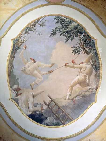 Pulcinella on a Swing, 1797 - view 1