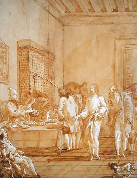 The Calling of St. Matthew - view 1