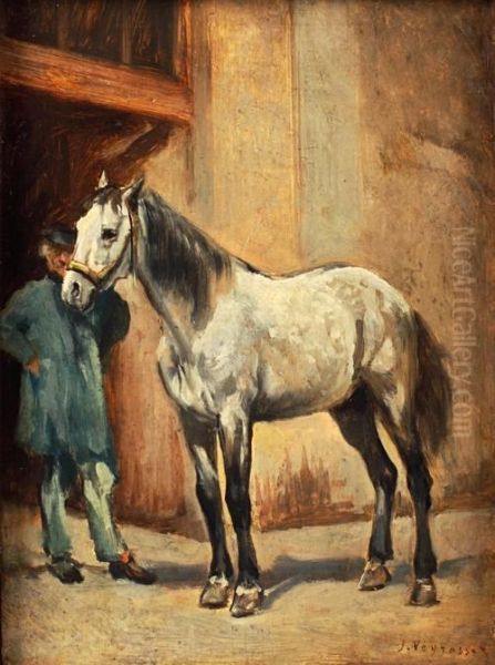 A Dapple Grey Horse - view 1