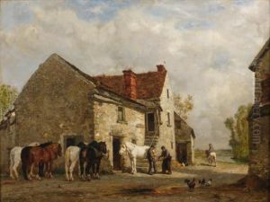 Le Marechal-ferrant by Jules Jacques Veyrassat