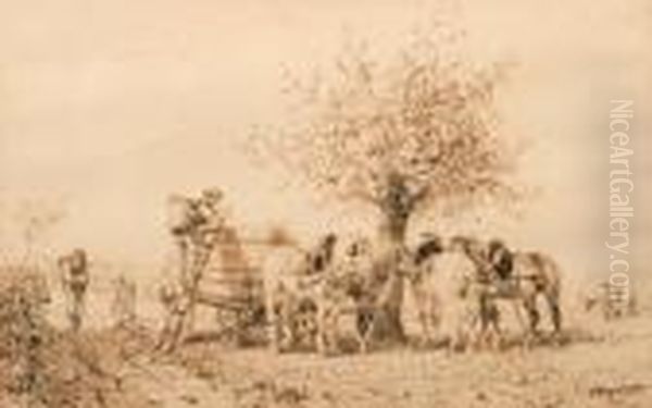 Scene De Vendanges - view 1