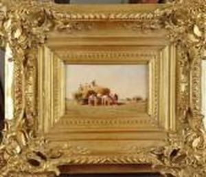 La Moisson by Jules Jacques Veyrassat