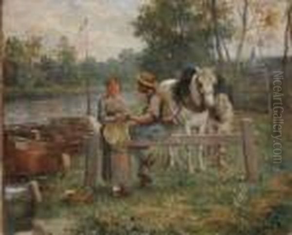 Le Couple De Haleurs - view 1