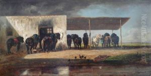 Chevaux Au Relais