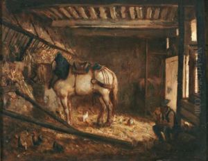 Cheval A L'ecurie Cheval A L'ecurie