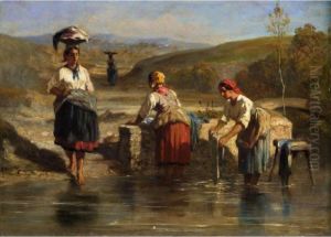 Washer Women by Jules Jacques Veyrassat