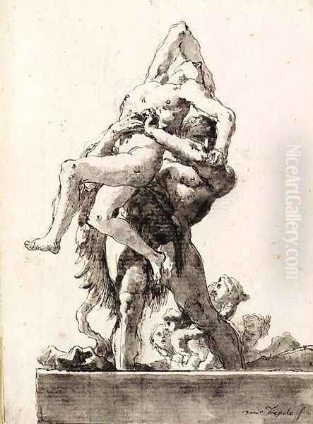 Hercules and Antaeus 3 - view 1
